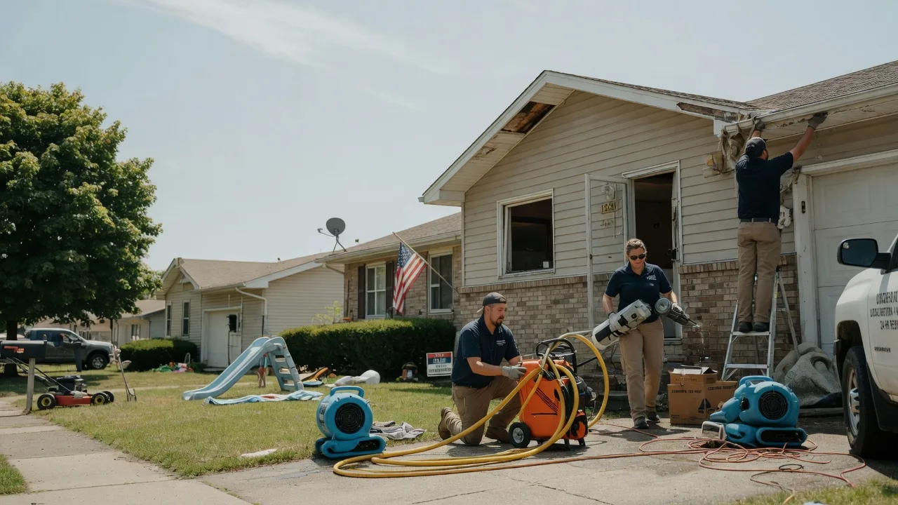 Water Damage Restoration in Benld, IL near me